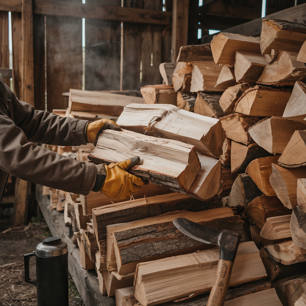 Tree harvesting for firewood